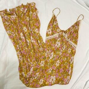 Free People Floral Maxi Dress